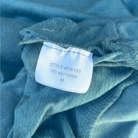 Vuori Daydream Crew Long Sleeve Shirt Top Agate Green Heather Medium - Picture 6 of 7